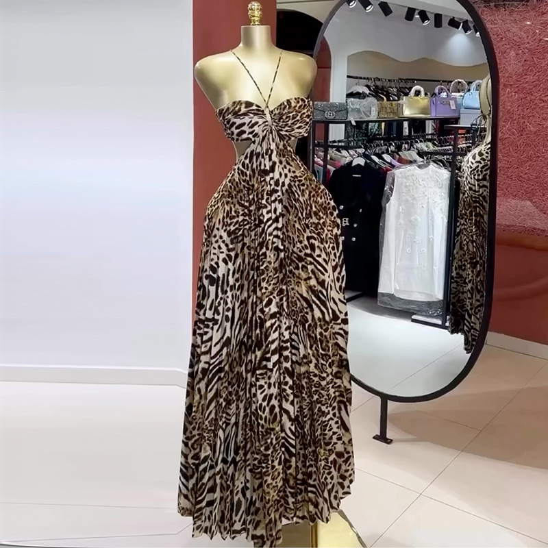 Women'S Holiday Formal Wear - Vestido de fiesta con estampado de