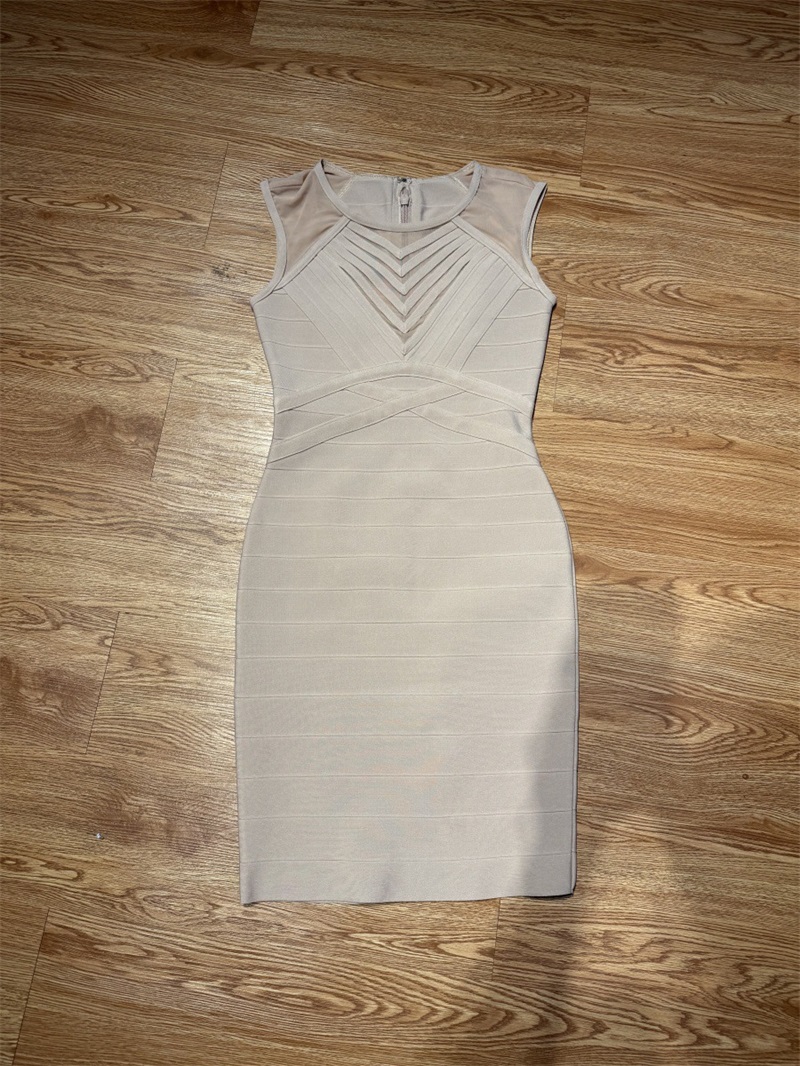 Beige otoño mujer vestido de g - Women'S Holiday Formal Wear reseña y precio
