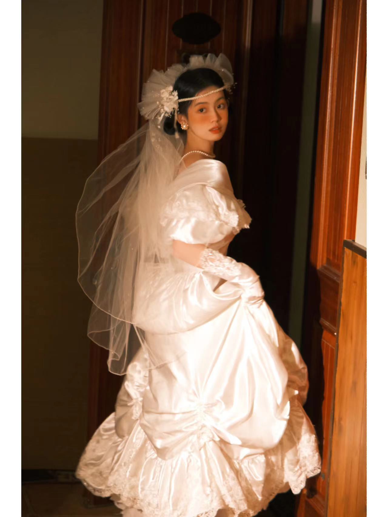 Vestido de novia de estilo vin - Women Formal Wear Ethnic reseña y precio